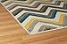 New Fashion Luxury Chevron 5x8 Large Rugs For Living Room Cheap Gray Cream Blue Yellow Brown Washable Zig Zag Floor Carpet Blues Modern Abstract Nice Rug For Dining, 5x8 Rug