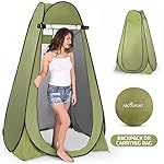 Pop-Up-Privacy-Tent--Instant-Portable-Outdoor-Shower-Tent-Camp-Toilet-Changing-Room-Rain-Shelter-with-Window--for-Camping-and-Beach--Easy-Set-Up-Foldable-with-Carry-Bag--Lightweight-and-Sturdy