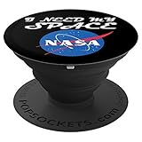 NASA logo I need my space - PopSockets Grip and