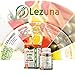 Lezuna Hair Skin and Nails Vitamins, Jump Start Hair Growth, Anti-Aging Benefits, Increase Nail Strength, Phytoceramides Growth Supplement, Only 1 Capsule Per Day - 30 Capsules