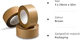 indigo Premium Brown Framers Tape 24mm x 50m Self Adhesive view 2