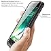 i-Blason Waterproof Case Designed for iPhone 7 Plus/iPhone 8 Plus, Full-body Rugged Case with Built-in Screen Protector (Black)