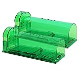 Besiva Humane Mouse Trap, Smart No Kill Mouse Trap, Live Catch and Release Rodents, Safe for Children and Pets, bb4