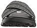 Skechers Performance Women's On The Go 400 Blissful Slide Flip Flop, Black/Gray, 8 M US