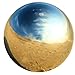 Whole House Worlds The Crosby Street Stainless Steel Gazing Ball for Homes and Gardens, 7