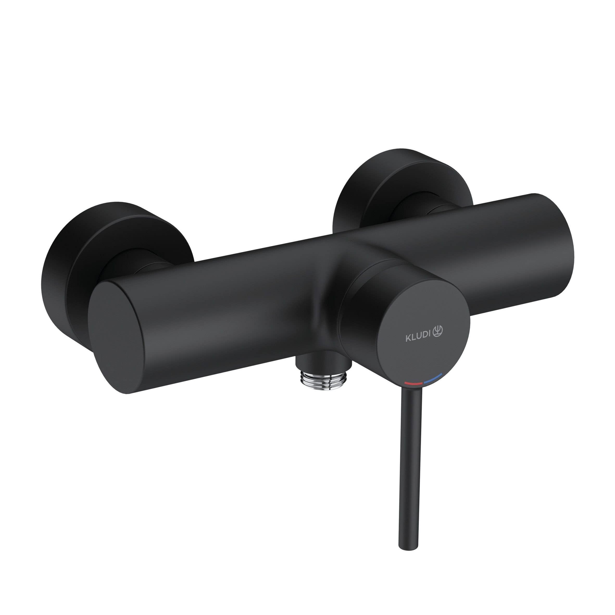 Shower tap from Kludi Bozz - Black matt - 388313976