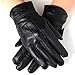 Alpine Swiss Womens Touch Screen Gloves Leather Phone Texting Glove Thermal Warm