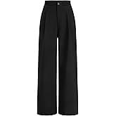 CIDER Women's Trousers Middle Waist Straight Leg Casual Stylish Pants