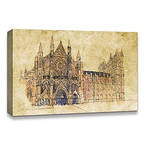 Freehand Sketching of Scenery Pictures Home Wall for...
