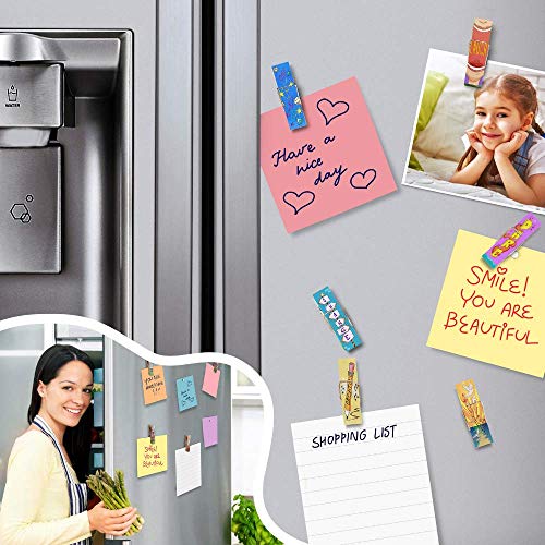 8 Inspirational Fridge Magnets Clips + Strong Hook Magnet - Display Photos & Memos On a Refrigerator - //medicalbooks.filipinodoctors.org