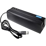 Amazon.com: MSR605X USB Card Reader Writer Mag Swipe 3-Track Compatible ...