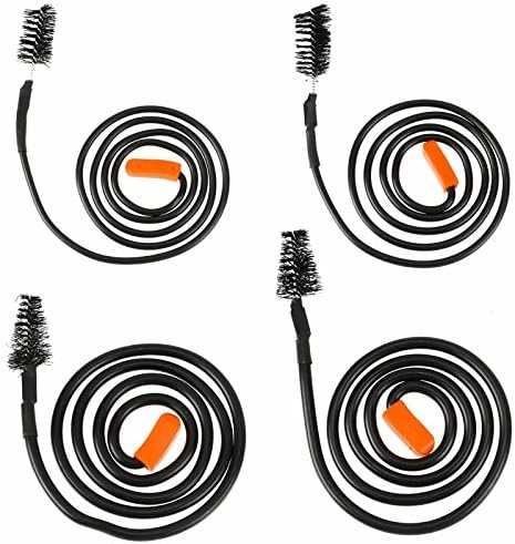 4pc Sink &amp; Tub Clog Removal Kit to Remove Hair, Food, Garbage, Obstructions