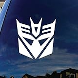 Decepticon Robot Helmet Car Window Vinyl Decal Sticker 5
