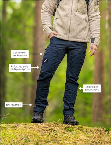 RevolutionRace RVRC GP PRO Pants Men Durable Hiking Outdoor Trousers