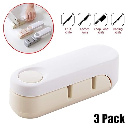 Yzpyd Whetstone 3 Pack Mini-Küche Messer Sharpener,2-Stage Knife Schärfwerkzeug hilft bei der Reparatur, Wiederherstellung un