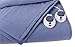 SoftHeat by Perfect Fit | Luxury Micro-Fleece Low-Voltage Electric Heated Blanket (King, Slate Blue) (LVBK-H2-043)