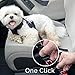 Dog Seat Belt, Pet Dog Cat Car Seatbelt Harness Safety - Adjustable Safety Belt Pet Leash - Heavy Duty Nylon - Universal Fit (1 Leash)