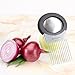 Lifewit Stainless Steel Onion Holder Slicer Chopper Gadget Vegetable Potato Holder & Stainless Steel Soap Odor Remover