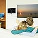 2018 NEW VERSION ! HDTV Antenna, Indoor Amplified TV Antenna 60--90 Mile Range with Detachable Amplifier Signal Booster and 16.6 Feet Thicker Coaxial Cable For 4K 1080P 2160P Free