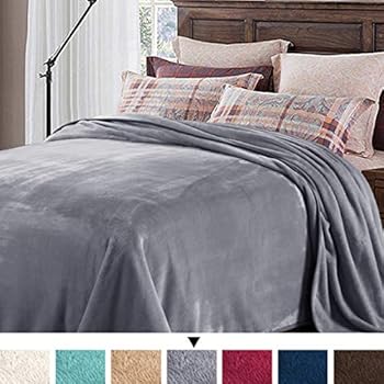 Amazon.com: Charisma King Blanket 100% Polyester 112" x 92 ...
