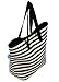 iwill CREATE PRO Large Women Canvas Shoulder Bag, Ladies Weekender Shopping Bag, Black
