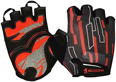 Cycling Gloves Half Finger Shock-absorbing Pad Breathable Bicycle Riding Gloves for Men/Women (Spring/Summer)