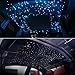 CHINLY Twinkle 954pcs 9.8ft (0.03in+0.04in+0.06in) Car Use RGBW LED Fiber Optic Remote Music Mode Headliner Light Kit+Shooting Stars Engine+Adapter+Cigarette Lighter for Car/Room