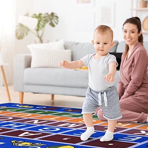 Ottomanson Jenny Children's Rug Collection, Area 5' x 6'6", Educational
