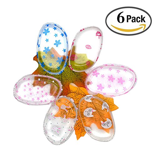 Crazy Cart 6pcs Silicone Makeup Sponge Flawless Foundation Powder Puff Sponge Applicator