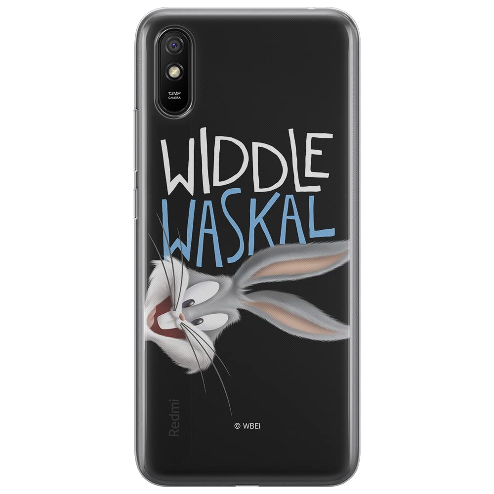 ERT GROUP mobile phone case for Xiaomi REDMI 9A original and officially Licensed Looney Tunes pattern Bugs 004 optimally adapted to the shape of the mobile phone, case made of TPU