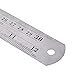 eBoot Stainless Steel Ruler 12 Inch with Conversion Table