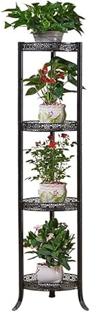 Amazon Com Plant Stands Metal Mensole Per Fiori Garten Dekoration Decoracion Exterior Balkon Saksisi Balcon Balcony Stand Flower Plant Shelf Flower Pot Racks Size 4 Layers Garden Outdoor