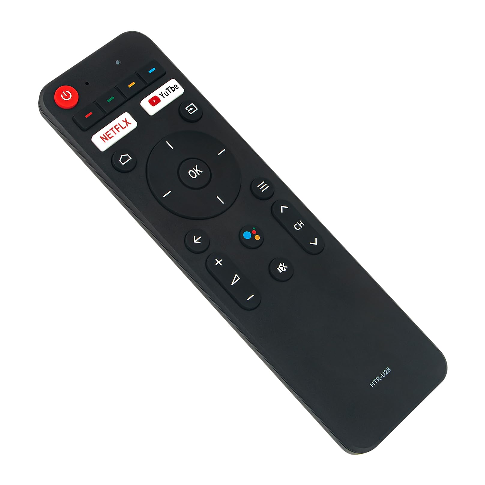 HTR-U28 Voice Replaced Remote Control -VINABTY-fit for Kogan/Haier Smart TV remote control HTRU28 HTR-U28 KALED32RH9000SUA H50S6UG H55S6UG H65S6UG KALED58RU9210SUB