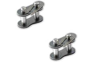 PGN BEARINGS #80H Heavy Duty Roller Chain Connecting Links (2 Pack)