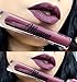 Mynena Deep Eggplant Long Lasting Lipstick for Women Waterproof & Transfer-Proof | Hydrating with Shea Butter | Bold Pigment Matte Color Lip Stain | Talc-Free & Vegan Product that Performs | Mia