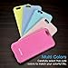 iPhone 6 Case, 5 Packs Ace Teah TPU Raised Corner Shockproof Protective Case Back Patterns Anti-Slip Slim thin Case for iPhone 6/6S 4.7 Inch-Hotpink, PowderBlue, Lightpurple, Pink, Bright Green