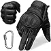 AXBXCX Upgraded Rubber Hard Knuckle Touch Screen Full Finger Tactical Gloves