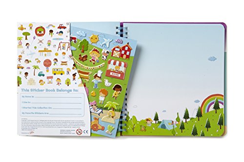 1 Sticker+Farm+Travel+Size+Reusable+Collecting