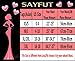 SAYFUT Women's Hi-waist Tummy Control Thong Panties Body Shaper Waist Trainer Black 1 US 10-16/Waist 30