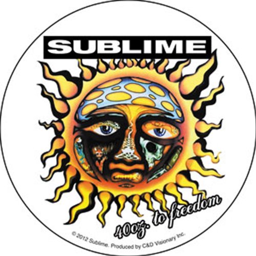 Licenses Products Sublime 40 Oz To Freedom Sticker