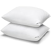Piwaal Luxury Hotel Pillows for Sleeping 2 Pack,Bed Pillows Standard Size Set of 2,Down Alternative Filling,Pillows for Back,Stomach and Side Sleepers