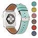 Pantheon Compatible Apple Watch Band 38mm 40mm for Women - Leather Band Compatible iWatch Bands/Strap for Series 4 3 2 1
