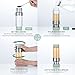 Tea Infuser Bottle Tumbler Travel Mug ROMAUNT Twist Valve System Design Control Tea Concentration 14oz / 390 Ml Double Wall Tritan Bpa Free Body Compatible With Coffee Bag Grey Color