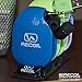 Recoil Automatic Cord Winder for Headphones and Earbuds. No More Tangled Headphones! The Original Retactable Cord Organizer. Blue, Size Small