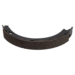 TRQ Parking Brake Shoe Set Compatible with