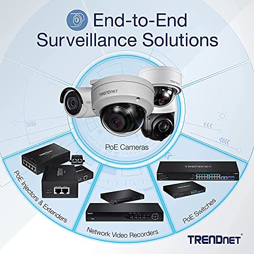 TRENDnet Indoor/Outdoor 4MP PoE IR Bullet Network Camera, TV