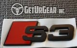 GetUrGear Audi Rear / Side Badge Emblem (S3, S3 Rear Emblem)