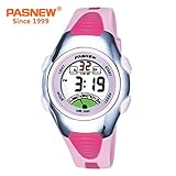 Outdoors Sports Digital Girls Watches Multi Functions Led Water Resistant Kids Wirst Watches