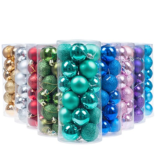 Buy KI Store 24 Pcs Shatterproof Christmas Balls Tree Ornaments (1.57