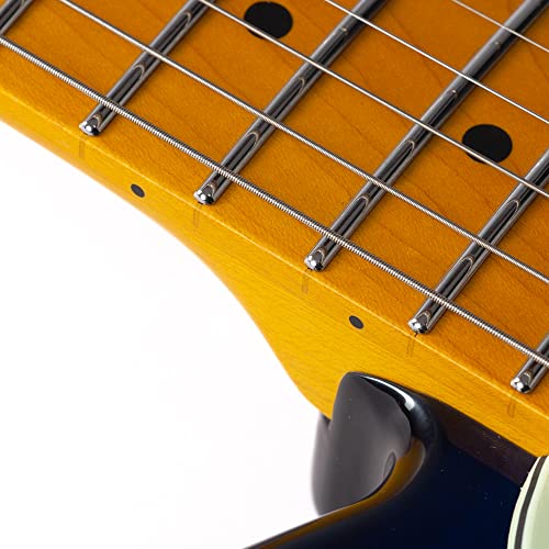 EART NKC1 Classic Electric Guitar Maple Fingerboard,Stainless Steel